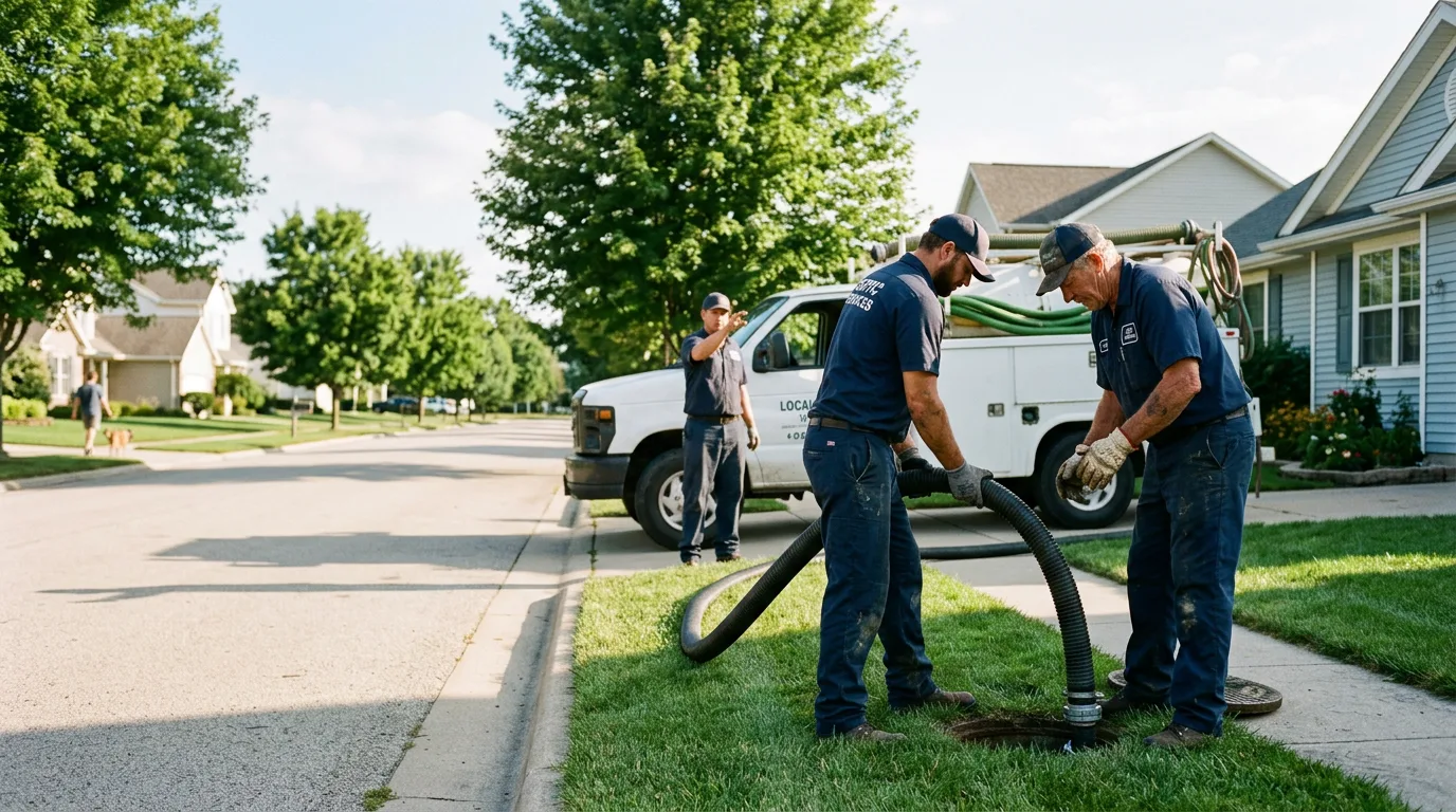 Emergency Septic Service in Ninnekah, OK